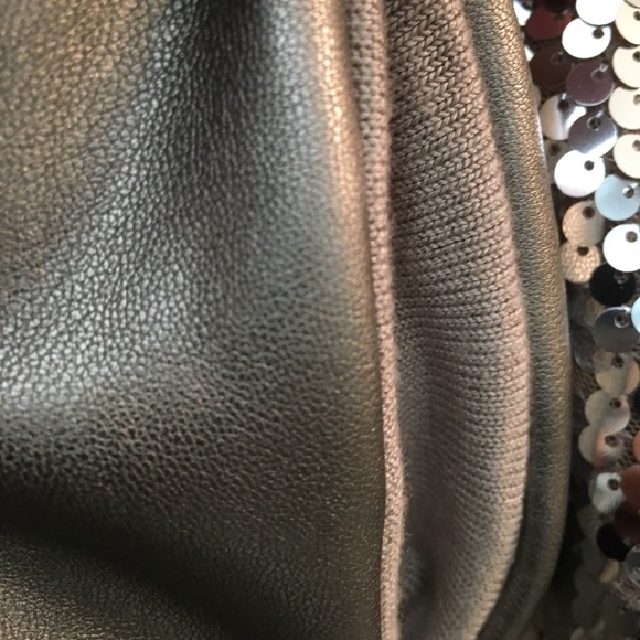 Zara Bronze Metallic Polyester Skirt - Picture 3 of 8